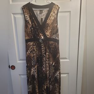 Sleevless Maxi Dress